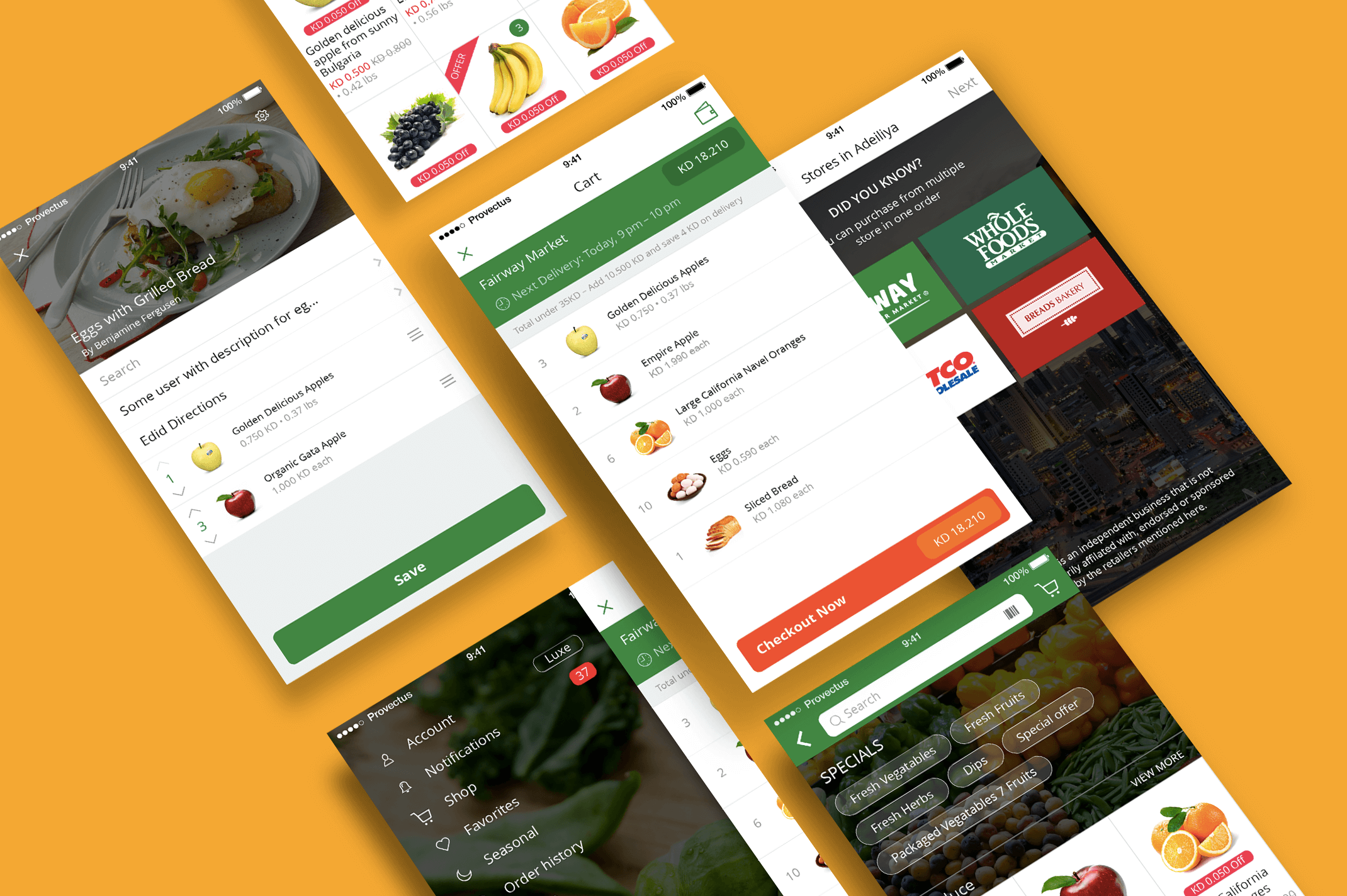 On-demand grocery • Reinvently | Mobile app design and development