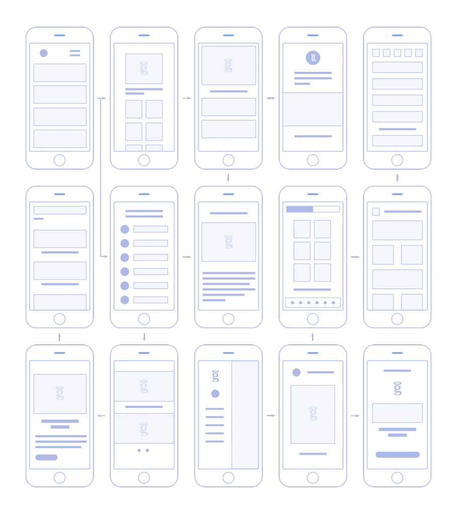 An example of a storyboard - also known as a wireframe, which we create for your app in the Mobile Product Evaluation Workshop. It can help identify what's behind your app crashing.